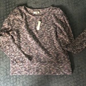 Madewell color marked knit top~NWT